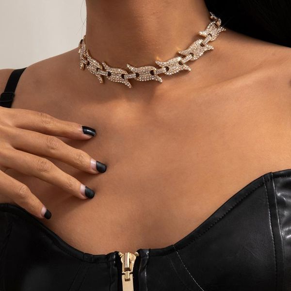 chains 2021 women's jewelry simple retro single-layer tassel necklace personality temperament full diamond cuban chain gift, Silver
chains 2021 women's jewelry simple retro single-layer tassel necklace personality temperament full diamond cuban chain gift, Silver