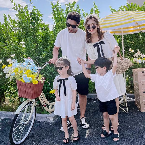family matching outfits mother and daughter dress father son suit clothing sets mommy me clothes, Blue
family matching outfits mother and daughter dress father son suit clothing sets mommy me clothes, Blue