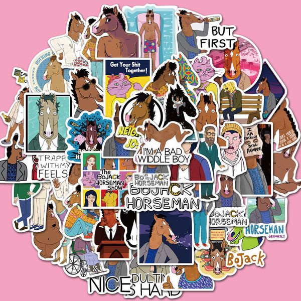 bojack horseman cartoon 50 sheets anime printing sticker waterproof can be pasted repeatedly
bojack horseman cartoon 50 sheets anime printing sticker waterproof can be pasted repeatedly