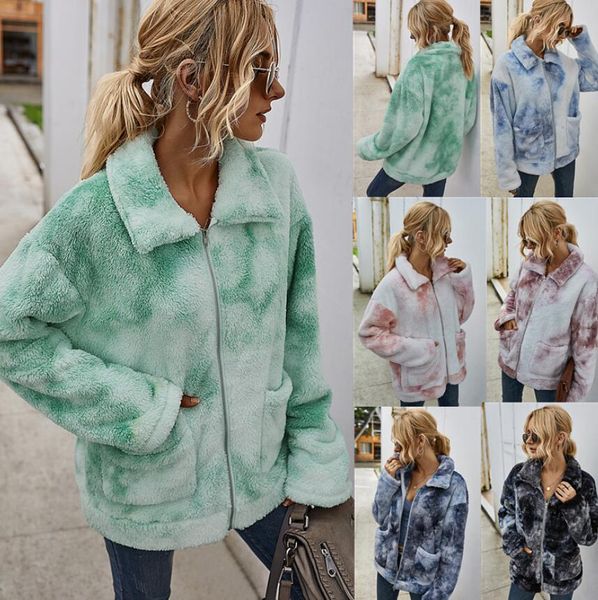 women winter clothes fleece lined tie-dye coat sweaters pullover cardigan fashion outerwear girl outwear long sleeve warm wmq1114, Blue;gray
women winter clothes fleece lined tie-dye coat sweaters pullover cardigan fashion outerwear girl outwear long sleeve warm wmq1114, Blue;gray