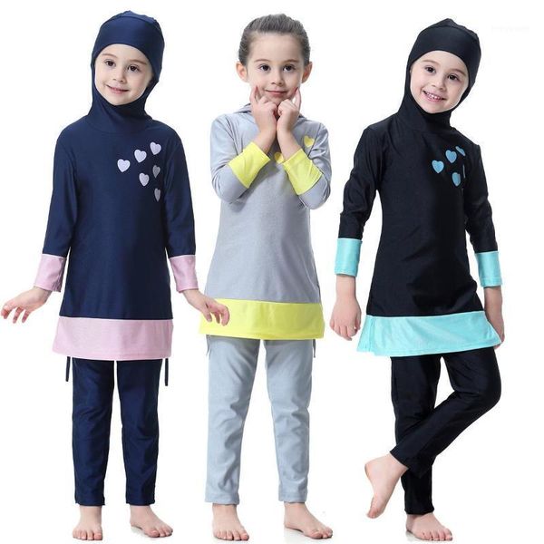 cute muslim kids girl full cover swimwear islamic long sleeve arab modest swimsuits swim clothes beachwear children suit set ethnic clothing, Red
cute muslim kids girl full cover swimwear islamic long sleeve arab modest swimsuits swim clothes beachwear children suit set ethnic clothing, Red