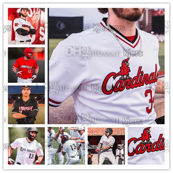 men ncaa baseball jersey cameron masterman henry davis levi usher luke brown 20 dalton rushing alex binelas michael prosecky kaleb corbett b, Black
men ncaa baseball jersey cameron masterman henry davis levi usher luke brown 20 dalton rushing alex binelas michael prosecky kaleb corbett b, Black