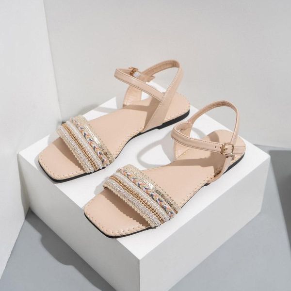 sandals women bohemia print 2021 woman ankle wrap buckle sewing square toe flats female casual shoes ladies footwear big size 42, Black
sandals women bohemia print 2021 woman ankle wrap buckle sewing square toe flats female casual shoes ladies footwear big size 42, Black