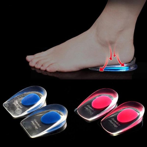shoes materials 2pcs siliconengel u-vorm fasciitis plantaris hiel beschermende pijnrijding demping pad schoen inserts binnenzool mat kerst, Black 
shoes materials 2pcs siliconengel u-vorm fasciitis plantaris hiel beschermende pijnrijding demping pad schoen inserts binnenzool mat kerst, Black