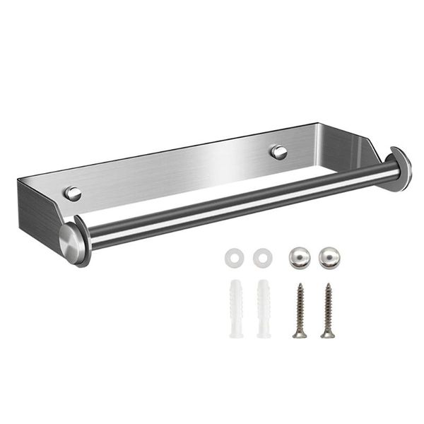 towel racks 1 pcs wall mounted stainless steel kitchen roll holder for cupboard bathroom
towel racks 1 pcs wall mounted stainless steel kitchen roll holder for cupboard bathroom