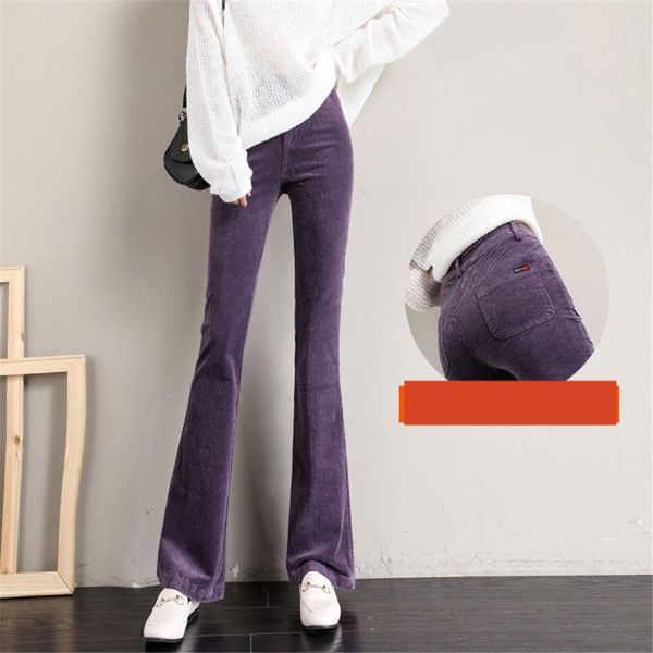 women's pants & capris corduroy high waist flare leggings female solid casual autumn winter women fashion slimming trousers a7002, Black;white
women's pants & capris corduroy high waist flare leggings female solid casual autumn winter women fashion slimming trousers a7002, Black;white