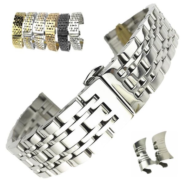 watch bands 20mm 22mm silver solid curved end links replacement band strap bracelet butterfly clasp for, Black;brown
watch bands 20mm 22mm silver solid curved end links replacement band strap bracelet butterfly clasp for, Black;brown