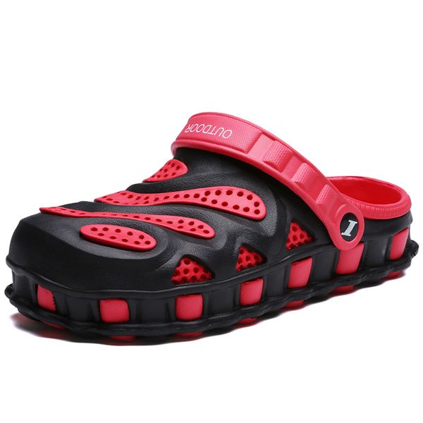 classic casual slippers flat lady gentlemen sandy beach hole shoes men women breathable and lightweight flip-flops, Black
classic casual slippers flat lady gentlemen sandy beach hole shoes men women breathable and lightweight flip-flops, Black