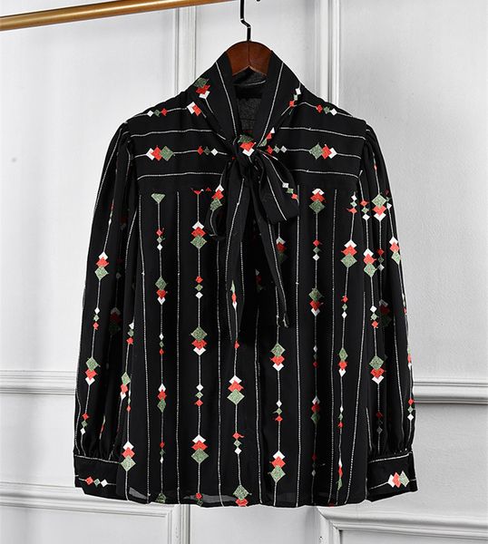 men's jackets 2021 spring summer for women embroidered chiffon shirts fashion long sleeves bowknot strip, Black;brown
men's jackets 2021 spring summer for women embroidered chiffon shirts fashion long sleeves bowknot strip, Black;brown