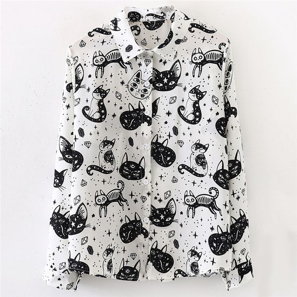 cute cat print shirts women harajuku gothic kitten long sleeve loose blouse fashion autumn street casual femme shirt black white
cute cat print shirts women harajuku gothic kitten long sleeve loose blouse fashion autumn street casual femme shirt black white