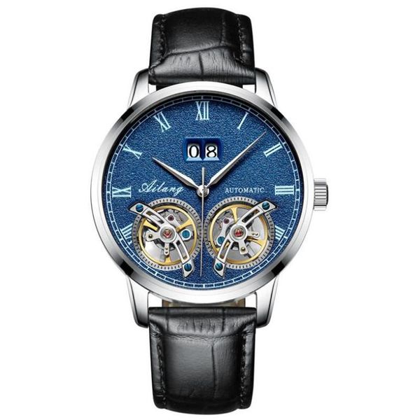 wristwatches watch waterproof calendar mechanical watches leather strap automatic tourbillon men luminous montre homme, Slivery;brown
wristwatches watch waterproof calendar mechanical watches leather strap automatic tourbillon men luminous montre homme, Slivery;brown