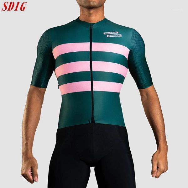black sheep cycling clothing 2021 team race mens short sleeve jersey outdoor leisure t-shirt mesh 19d pad1, Black;red
black sheep cycling clothing 2021 team race mens short sleeve jersey outdoor leisure t-shirt mesh 19d pad1, Black;red
