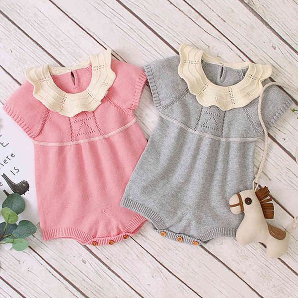baby girls pure color knitting rompers autumn infant girl cotton clothes 210429, Blue
baby girls pure color knitting rompers autumn infant girl cotton clothes 210429, Blue