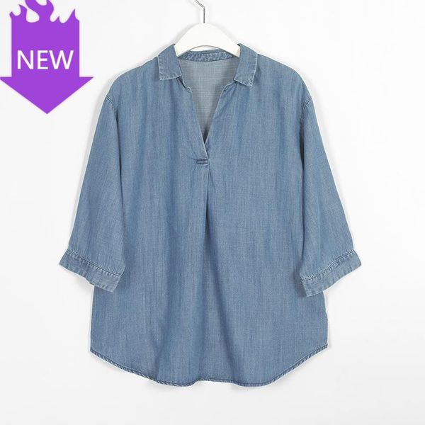 casual style loose shirts 2021 autumn spring feminine women demin blouse ladies long sleeve basic women's blouses &, White
casual style loose shirts 2021 autumn spring feminine women demin blouse ladies long sleeve basic women's blouses &, White