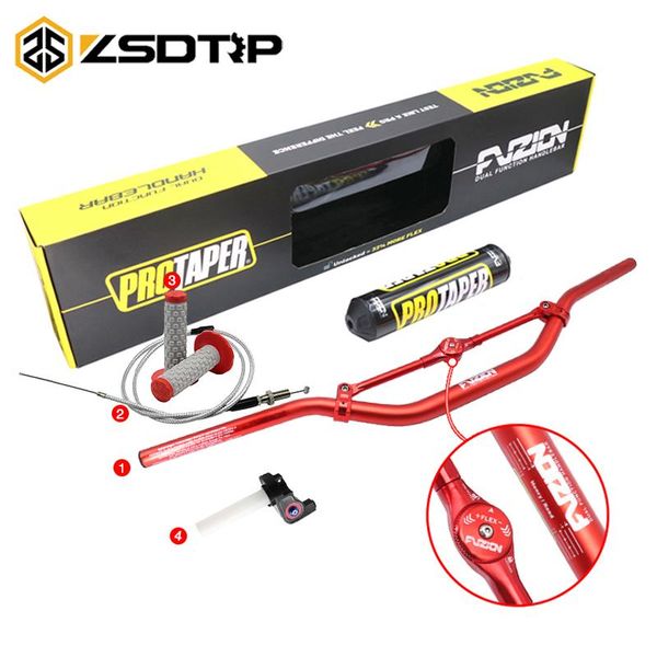 handlebar pro taper pack fat bar 1-1/8" dirt pit bike motorcycle 800mm handle grips with throttle cable handlebars
handlebar pro taper pack fat bar 1-1/8" dirt pit bike motorcycle 800mm handle grips with throttle cable handlebars
