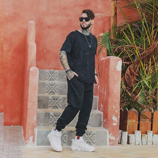 summer mesh oversized men sets loose men's fat male t shirt set cotton casual clothing tracksuits, Gray
summer mesh oversized men sets loose men's fat male t shirt set cotton casual clothing tracksuits, Gray
