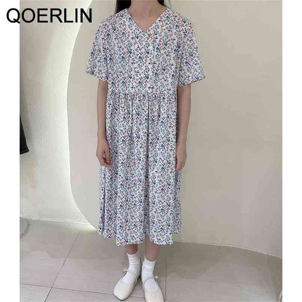 summer women double-breasted short-sleeved chiffon dress v-neck high waist floral print beach midi dresses loose vestidos 210601, Black;gray
summer women double-breasted short-sleeved chiffon dress v-neck high waist floral print beach midi dresses loose vestidos 210601, Black;gray