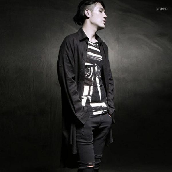 men's casual shirts men long shirt black white punk hip hop cloak blouse nightclub dj singer hiphop stage costume cape clothes 20211, White;black
men's casual shirts men long shirt black white punk hip hop cloak blouse nightclub dj singer hiphop stage costume cape clothes 20211, White;black