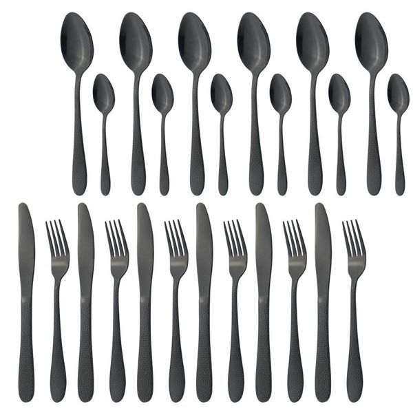 24pcs colorful flatware cutlery set western knives fork coffee spoon tableware stainless steel dinnerware kitchen silverware sets
24pcs colorful flatware cutlery set western knives fork coffee spoon tableware stainless steel dinnerware kitchen silverware sets