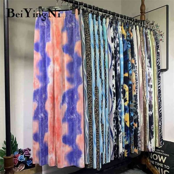 fashion wide leg pants female tie dye vintage harajuku woman printed loose casual chic high waist trousers 210506, Black;white
fashion wide leg pants female tie dye vintage harajuku woman printed loose casual chic high waist trousers 210506, Black;white