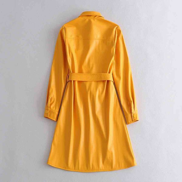fashion clothing long sleeve women jackets outerwear coats fall women's yellow black french retro casual imitation leather coat, Black;brown
fashion clothing long sleeve women jackets outerwear coats fall women's yellow black french retro casual imitation leather coat, Black;brown