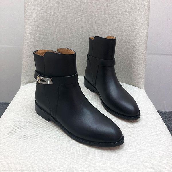 boots women genuine leather woman ankle buckle fashion platform winter shoes zipper footwear combat, Black
boots women genuine leather woman ankle buckle fashion platform winter shoes zipper footwear combat, Black