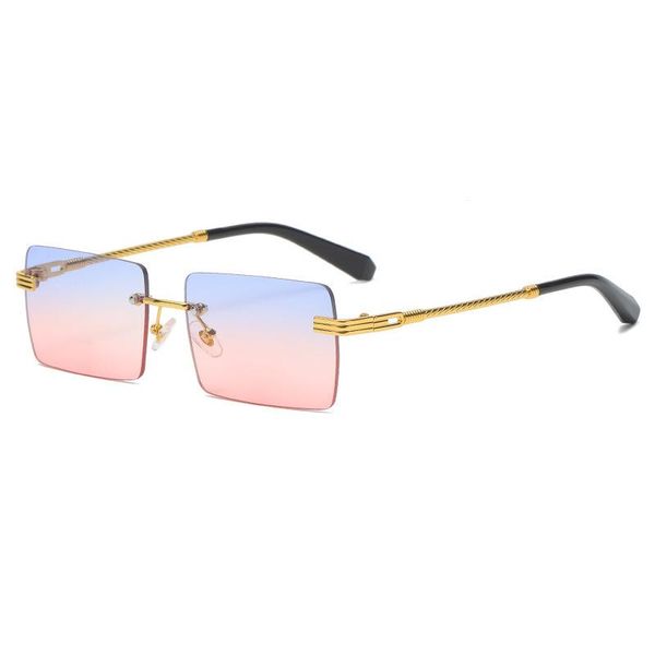 sunglasses 2021 retro women brand designer fashion rimless gradient sun glasses shades cutting lens ladies frameless eyeglasses, White;black
sunglasses 2021 retro women brand designer fashion rimless gradient sun glasses shades cutting lens ladies frameless eyeglasses, White;black