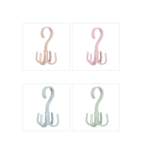 bath accessory set creative 360-degree rotary 4-claw multi-purpose hanger hook tie scarf clothes plastic shoe drying rack
bath accessory set creative 360-degree rotary 4-claw multi-purpose hanger hook tie scarf clothes plastic shoe drying rack