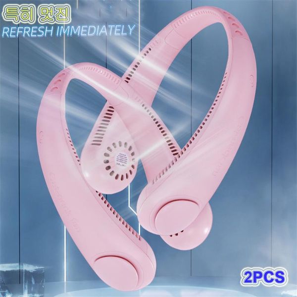 electric fans 2 pcs neck fan ventilador 4000mah bladeless aire acondicionado portatil portable rechargeable usb for home office
electric fans 2 pcs neck fan ventilador 4000mah bladeless aire acondicionado portatil portable rechargeable usb for home office