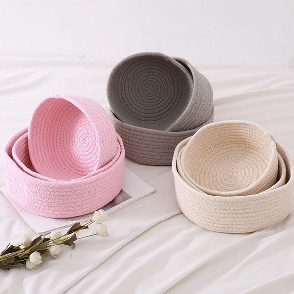 storage baskets cotton woven basket key sundries box desk organizer makeup container
storage baskets cotton woven basket key sundries box desk organizer makeup container