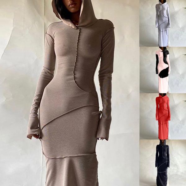 casual dresses long sleeve dress women fashion patchwork tight hooded comfortable fit solid color clothing woman winter, Black;gray
casual dresses long sleeve dress women fashion patchwork tight hooded comfortable fit solid color clothing woman winter, Black;gray