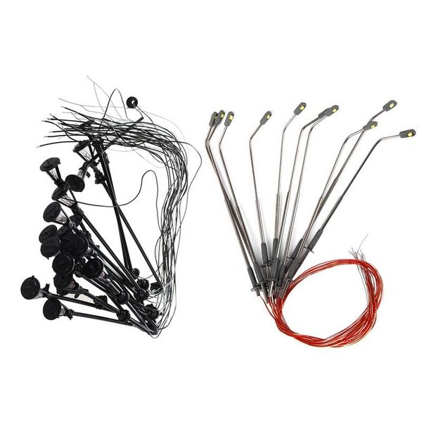 20pcs single-head model garden lights lamppost lamp layout & 10 pieces height 8 cm street lighting single accessories
20pcs single-head model garden lights lamppost lamp layout & 10 pieces height 8 cm street lighting single accessories