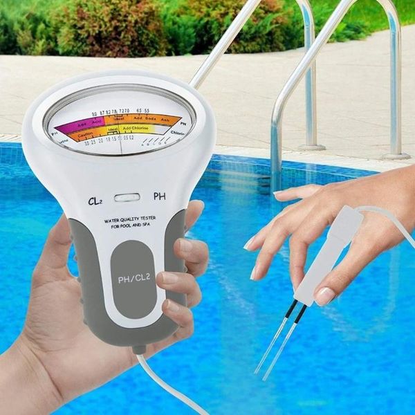 meters 2 in 1 water quality meter ph chlorine tester swimming pool spa digital cl2 level portable analysis monitor
meters 2 in 1 water quality meter ph chlorine tester swimming pool spa digital cl2 level portable analysis monitor