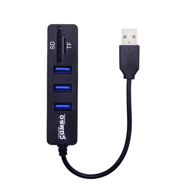 hubs chipal usb hub combo 3 ports 2.0 high speed splitter multi 2 in 1 sd / tf card reader for pc lapcomputer
hubs chipal usb hub combo 3 ports 2.0 high speed splitter multi 2 in 1 sd / tf card reader for pc lapcomputer