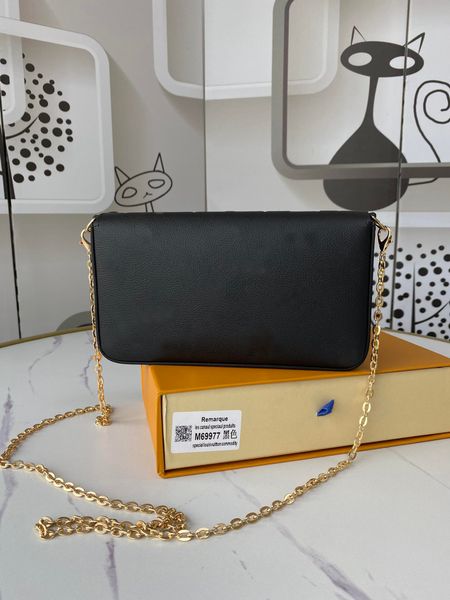 luxury designer long pochette félicie wallet multicolor coin purse card holder with original box women classic zipper wallets, Black;red
luxury designer long pochette félicie wallet multicolor coin purse card holder with original box women classic zipper wallets, Black;red