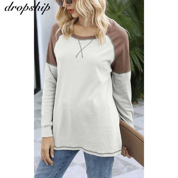 causal women 2xl plus size pullovers long sleeve shirts patchwork round neck sweatshirt autumn winter clothing women's blouses &, White
causal women 2xl plus size pullovers long sleeve shirts patchwork round neck sweatshirt autumn winter clothing women's blouses &, White