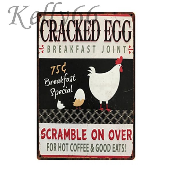 cracked egg chicken fresh farm metal sign wall art decor mural painting 20*30 cm size y-1041
cracked egg chicken fresh farm metal sign wall art decor mural painting 20*30 cm size y-1041