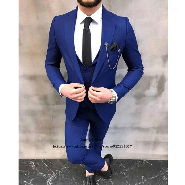 men's suits & blazers mens slim fit classic blue peaked lapel wedding groom 3 piece set formal business blazer terno masculino jacket+v, White;black
men's suits & blazers mens slim fit classic blue peaked lapel wedding groom 3 piece set formal business blazer terno masculino jacket+v, White;black