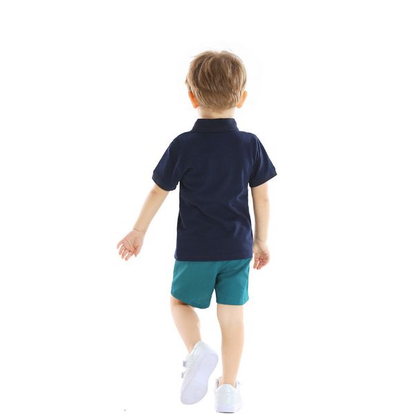 school uniform polo short sleeve t-shirt children's set children's summer shorts two piece set, Blue
school uniform polo short sleeve t-shirt children's set children's summer shorts two piece set, Blue
