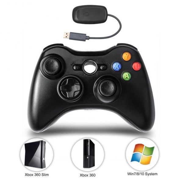 game controllers & joysticks wireless controlle for xbox 360 2.4g gamepad joystick with pc receiver windows 7 8 10 dual-vibration controller
game controllers & joysticks wireless controlle for xbox 360 2.4g gamepad joystick with pc receiver windows 7 8 10 dual-vibration controller