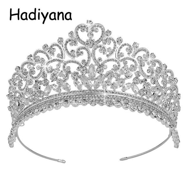 hair clips & barrettes hadiyana attractive women princess crown headband wholesale cz tiara band jewelry crowns fashion bridal accessories h, Golden;silver
hair clips & barrettes hadiyana attractive women princess crown headband wholesale cz tiara band jewelry crowns fashion bridal accessories h, Golden;silver