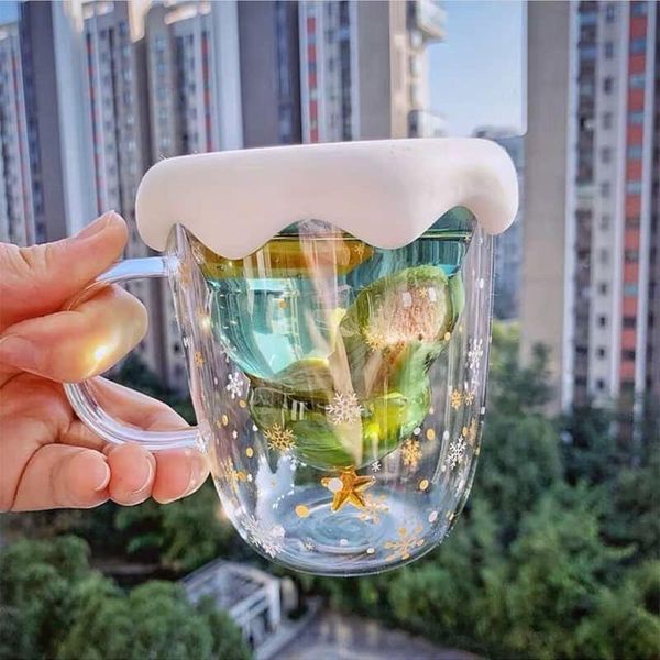 mugs 300ml christmas tree glass cup double wall heat-resistant coffee mug with lid cute creative gifts girls
mugs 300ml christmas tree glass cup double wall heat-resistant coffee mug with lid cute creative gifts girls