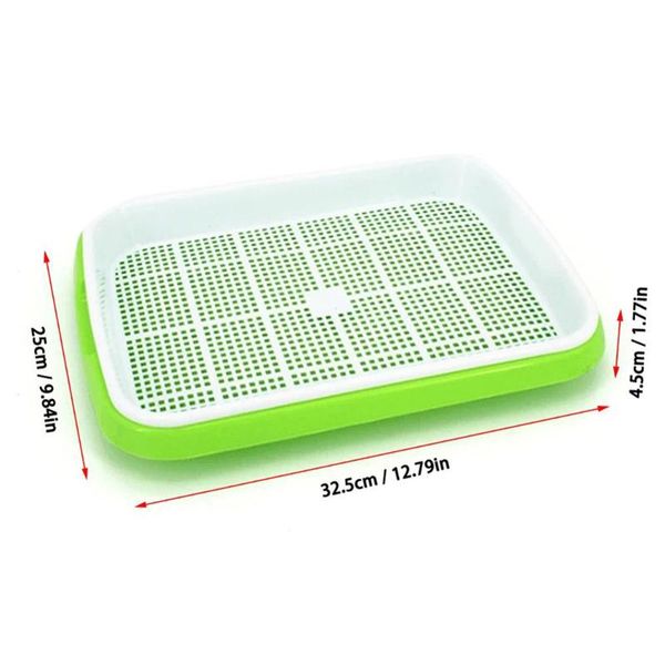 layer hydroponic tray for begginers microgreens sprouts paper33cm x 26cm 5cm planters & pots
layer hydroponic tray for begginers microgreens sprouts paper33cm x 26cm 5cm planters & pots