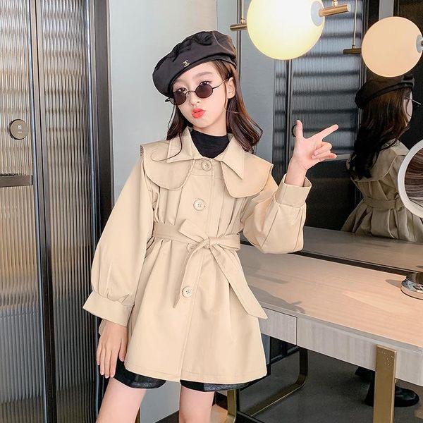 coat girls trench 2021 jackets for solid color kids outerwear spring autumn children's clothing 6 8 10 12 years, Blue;gray
coat girls trench 2021 jackets for solid color kids outerwear spring autumn children's clothing 6 8 10 12 years, Blue;gray