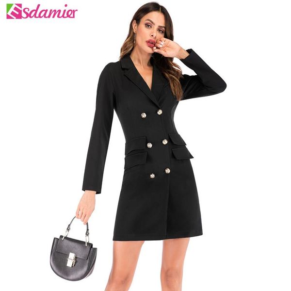 women's suits & blazers esdamier women black mini suit dress double breasted pocket blazer elegant work office business outwear plus si, White;black
women's suits & blazers esdamier women black mini suit dress double breasted pocket blazer elegant work office business outwear plus si, White;black