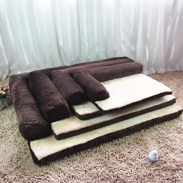 pet dog bed sofa mat soft comfortable detachable design resistance to bite large cat indoor thickened house for kennels & pens
pet dog bed sofa mat soft comfortable detachable design resistance to bite large cat indoor thickened house for kennels & pens