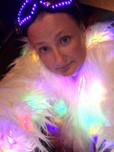 women's fur & faux women coat valentine gift led multi-color warm hoodie vest with shiny lights jacket light up costum, Black
women's fur & faux women coat valentine gift led multi-color warm hoodie vest with shiny lights jacket light up costum, Black