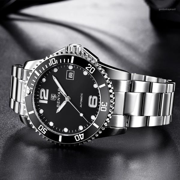 mechanical wristwatch stainless steel waterproof luxury watches casual fashion automatic watch for men reloj wristwatches, Slivery;brown
mechanical wristwatch stainless steel waterproof luxury watches casual fashion automatic watch for men reloj wristwatches, Slivery;brown