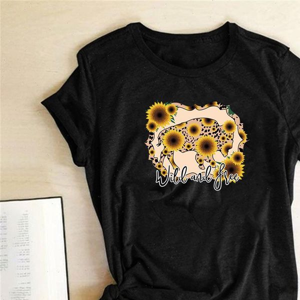 womens t shirt sunflowers wild and printed shirts women summer aesthetic clothes streetwear for casual round neck female, White
womens t shirt sunflowers wild and printed shirts women summer aesthetic clothes streetwear for casual round neck female, White