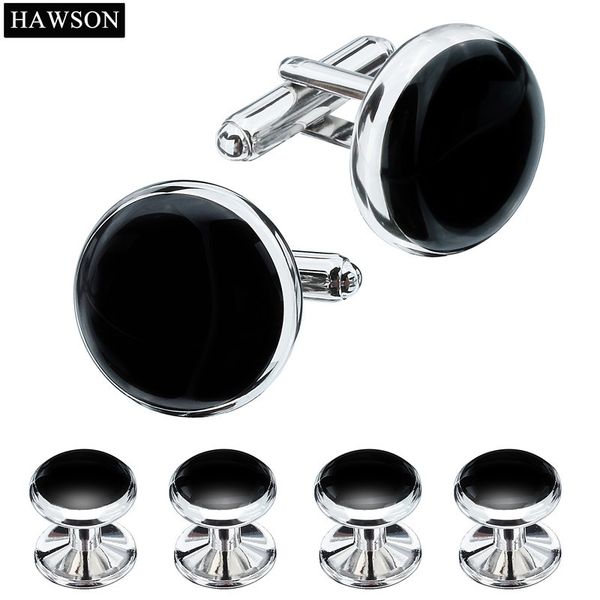 hawson tuxedo shirt 6pcs/set multicolor optional enamel cufflinks studs simple men's clothing accessories gift, Silver
hawson tuxedo shirt 6pcs/set multicolor optional enamel cufflinks studs simple men's clothing accessories gift, Silver